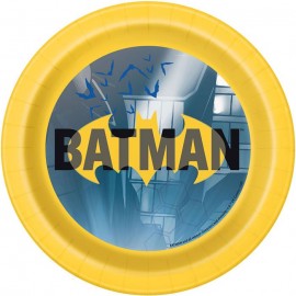 8 Piatti Batman 18 cm 8 Piatti Batman 18 cm