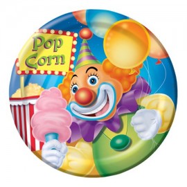 Cappello da Clown da circo per feste di Halloween bambini adulti fan di  calcio birra carnevale