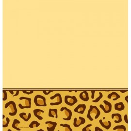 Tovaglia di Plastica Leopardo 137 x 274 cm