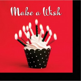 16 Tovaglioli Make a Wish 25 cm