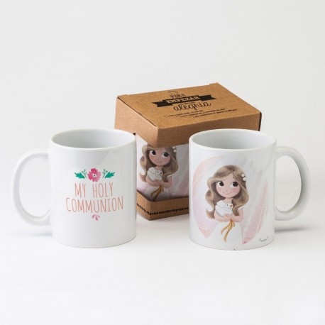 Tazza Ceramica My Holy Communion Bambina 