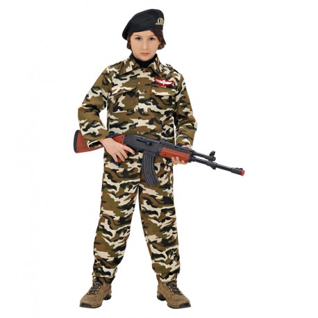 Costume da Soldato Camouflage per Bambini