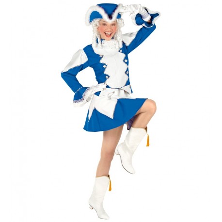 Costume da Majorette Azzurro per Donna