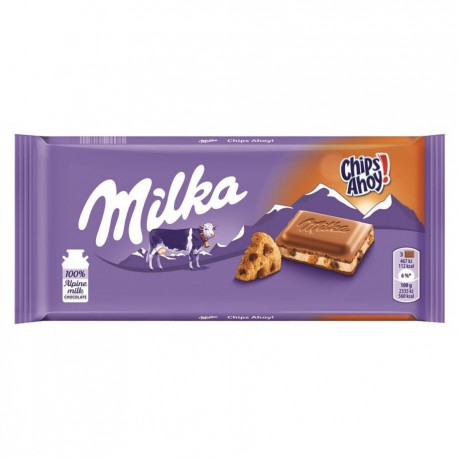 22 Tavolette Cioccolato Milka Chips Ahoy