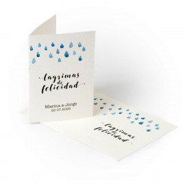Packaging Per Fazzoletti 5,2 x 7,4 cm Lagrimas de Felicidad