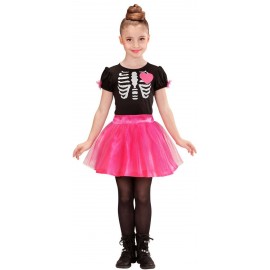 Costume da Ballerina Scheletro da Bambina