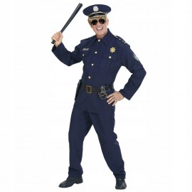 Costume per Adulto da Poliziotto Economico