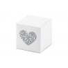 10 Cajas Cuadradas con Corazón
