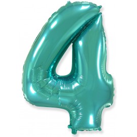 Palloncino Numero 4 Foil 81 cm