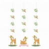 3 Decorazioni da Appendere Bambi