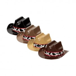 8 Mini Cappelli da Cowboy 12 cm x 5,5 cm Online