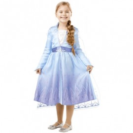 Costume Elsa Travel Frozen 2 Classic Bambino