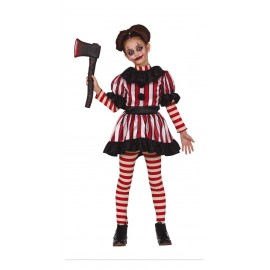 Widmann widmann Set Costume Clown girl e Busta Coriandoli Costume pagliaccia Bambina 