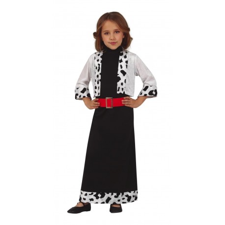 Costume da Crudelia De Mon Bambina Online