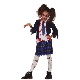 Compra Costume da Liceale Zombie Bambina