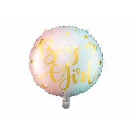 Palloncino Boy or Girl in Foil 35 cm