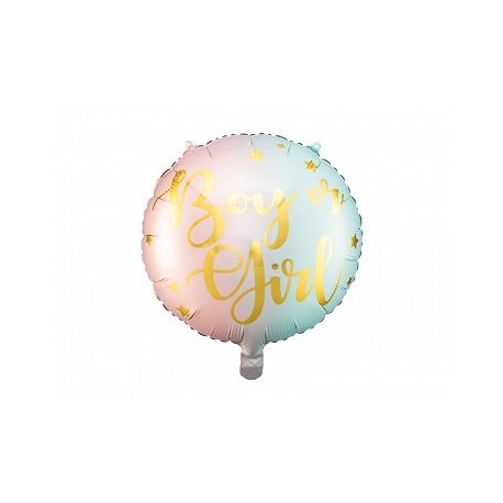 Palloncino Boy or Girl in Foil 35 cm