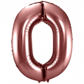 Palloncino Numero 0 Foil 86 cm