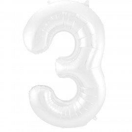 Palloncino Numero 3 Foil 81 cm