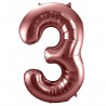 Palloncino Numero 3 Foil 81 cm