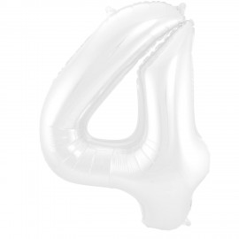 Palloncino Numero 4 Foil 81 cm