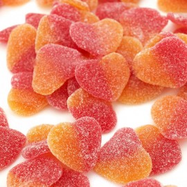 Caramelle Cuore di Pesca 250 Unità