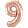 Palloncino Numero 9 Foil 86 cm