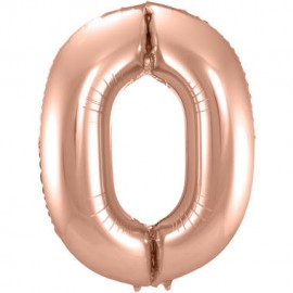 Palloncino Numero 0 Foil 86 cm