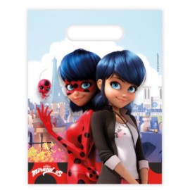 6 Sacchetti Ladybug con Manico