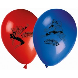 8 Palloncini Spiderman di Lattice