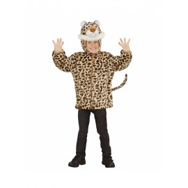 Costume da Leopardo in Peluche Morbido per Bambini