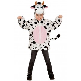 Costume da Mucca in Peluche Morbido per Bambini