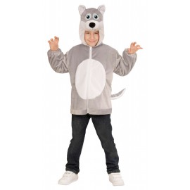 Costume da Lupo in Peluche per Bambini