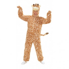 Costume da Giraffa in Peluche per Adulti
