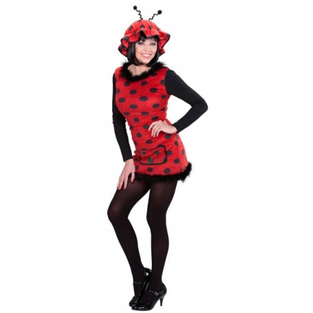 Costume da Coccinella con Cappello Donna