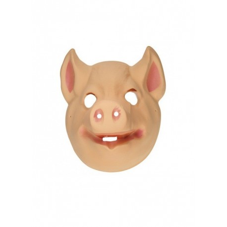 Maschera Maiale di Plastica