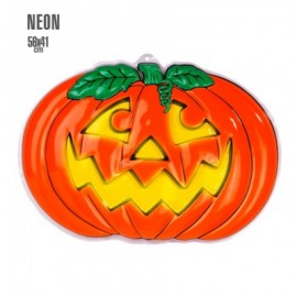 Zucca 3D Fluorescente 56x41 cm Zucca 3D Fluorescente 56x41 cm
