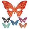 Maschera Farfalla con Glitter