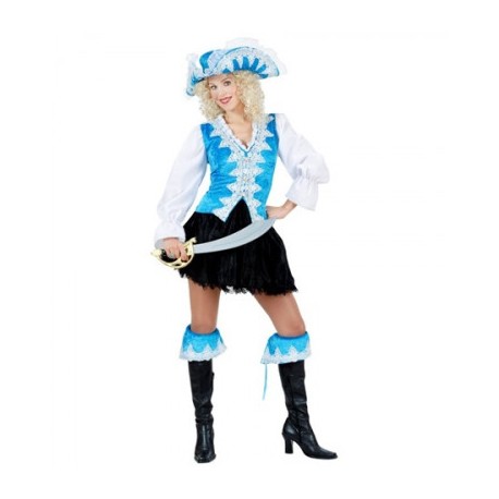 Costume da Principessa Pirata Turchese