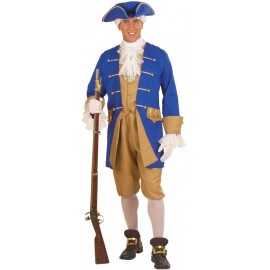 Costume da Uomo Coloniale Blu Economico