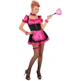 Costume da Cameriera Rosa da Donna Online