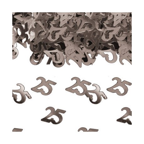 Coriandoli Numero 25 Anni Online