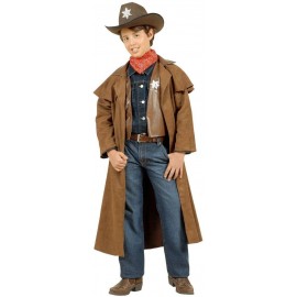 Costume da Cowboy con Cappotto da Bambino in Vendita