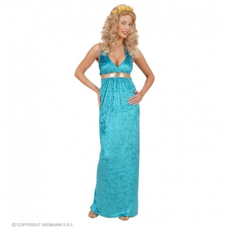 Acquista Costume da Regina di Atlantide Azzurro da Donna