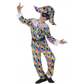 Costume da Arlecchino veneziano da Bambino Online