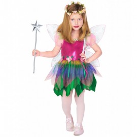 Costume da Fata dell'Arcobaleno da Bambina Online