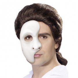 Maschera Fantasma Mezza Faccia Shop Maschera Fantasma Mezza Faccia Shop