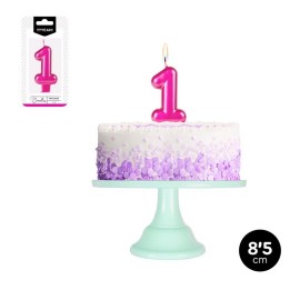 Candelina 1 anno Bimbo Online 8,5 cm