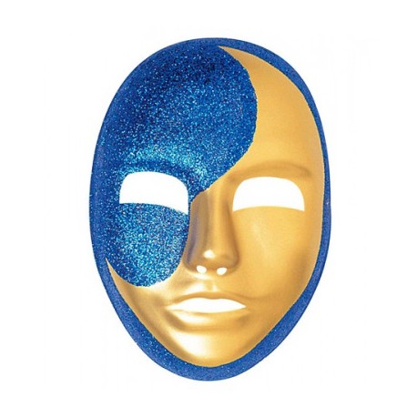 Maschera Luna con Glitter