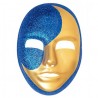 Maschera Luna con Glitter